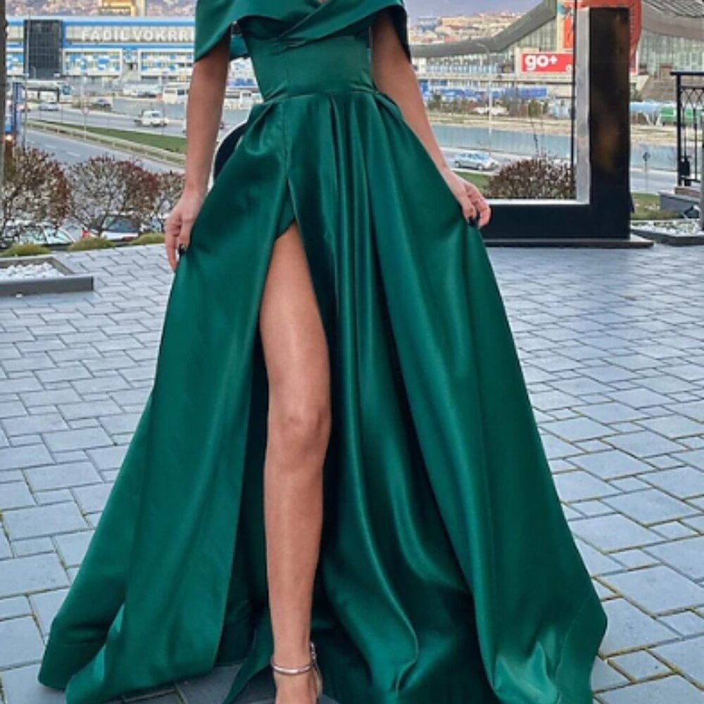 TS Couture A-Line Floor Length Ballgown